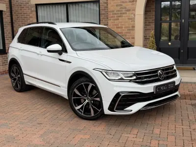 Used VW Tiguan R-line 190 HP (139 kW) 2021 White SUV