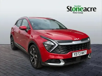 Used Kia Sportage 150 HP (110 kW) 2023 Red SUV