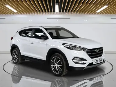 Usado Hyundai Tucson GO! 177 CV (130 kW) 2018 Blanco SUV