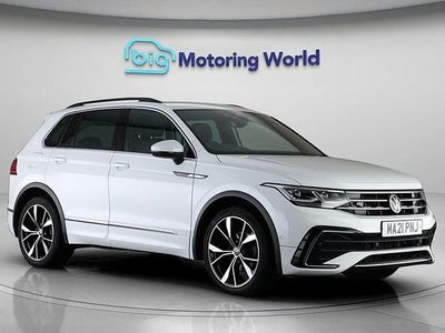 Used VW Tiguan R-line 150 HP (110 kW) 2021 White SUV