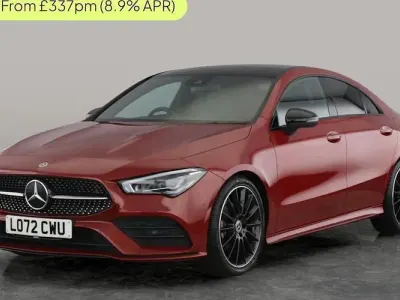 Usado Mercedes CLA180 AMG Line Premium Plus 136 HP (100 kW) 2022 Vermelho Sedan