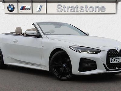 White Used 2023 BMW 420 M Sport Cabriolet | £32,999 (Fair price)