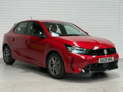 Used Vauxhall Corsa Design Edition 100 HP (73 kW) 2025 Red Hatchback