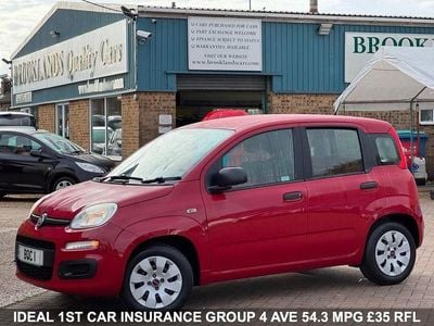 Used Fiat Panda Pop 69 HP (50 kW) 2012 Red Hatchback