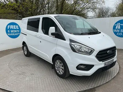 Used Ford Transit Custom Limited 130 HP (95 kW) 2022 White Van