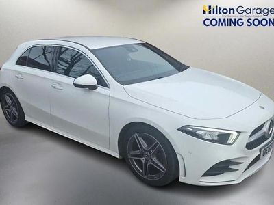Used Mercedes A200 AMG Line Premium 150 HP (110 kW) 2019 White Hatchback