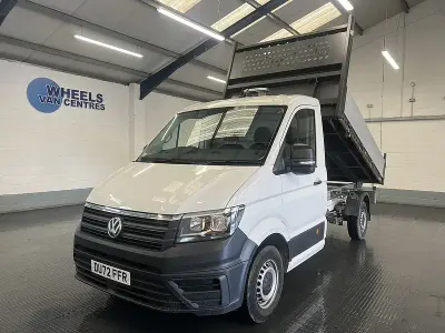 Begagnad VW Crafter Startline 140 HK (102 kW) 2022 Vit Van