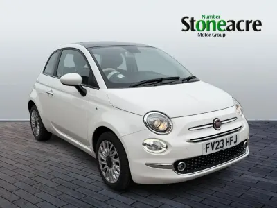Używany Fiat 500 70 KM (51 kW) 2023 Biały Hatchback
