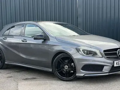Used Mercedes A200 AMG 136 HP (100 kW) 2014 Grey Hatchback