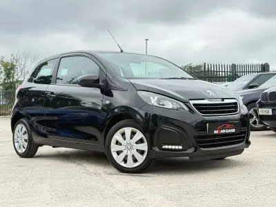 Used Peugeot 108 Active 68 HP (50 kW) 2017 Black Hatchback