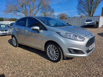 Used Ford Fiesta Titanium 2014 Silver Hatchback