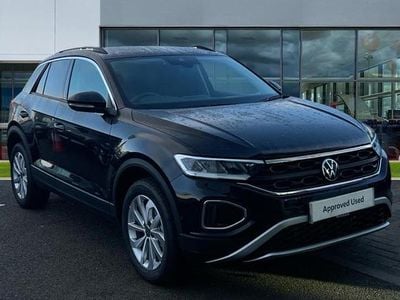 Deep black pearl New 2025 VW T-Roc Match SUV | £26,999 (Super price)