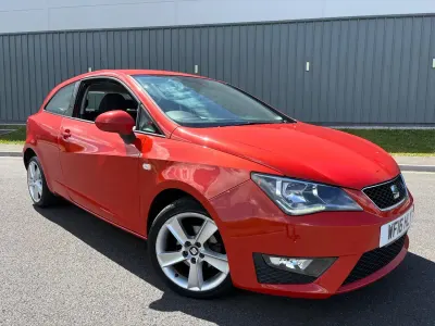 Used Seat Ibiza FR 90 HP (66 kW) 2016 Red Hatchback