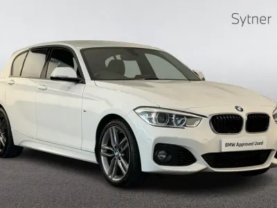 Used BMW 118 M Sport 134 HP (98 kW) 2019 White Hatchback
