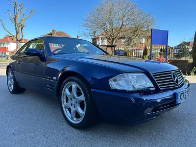 Used Mercedes SL320 Edition 2000 Blue Cabriolet