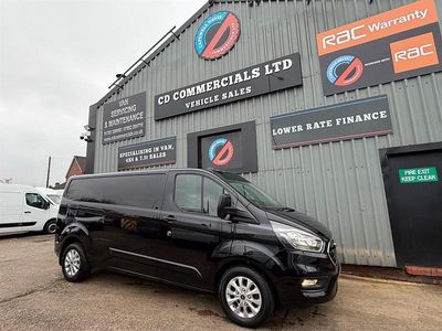 Black Used 2020 Ford Transit Custom Limited Van | £12,495