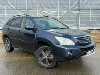 Used Lexus RX400h 208 HP (152 kW) 2005 Blue SUV