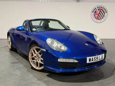 Used Porsche Boxster 310 HP (228 kW) 2010 Blue Cabriolet