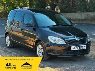Used Skoda Roomster SE 90 HP (66 kW) 2012 Black MPV