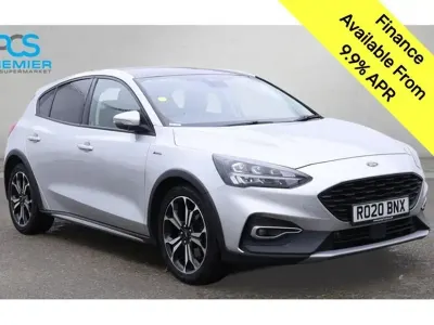 Used Ford Focus Active 125 HP (91 kW) 2020 Moondust silver Hatchback