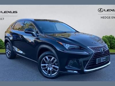 Used Lexus NX300h Luxury Line 197 HP (144 kW) 2018 Graphite black SUV