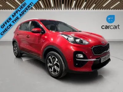 Used Kia Sportage 177 HP (130 kW) 2019 Red SUV