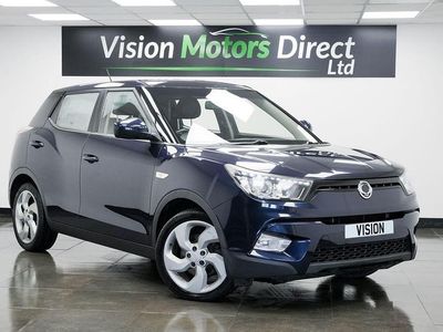 Used Ssangyong (KGM) Tivoli 128 HP (94 kW) 2016 Blue SUV