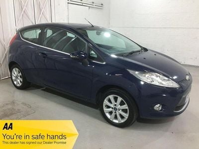 Used Ford Fiesta Zetec 82 HP (60 kW) 2008 Blue Hatchback