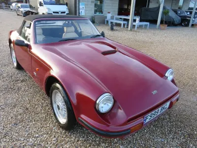 Used TVR Tasmin 360 HP (264 kW) 1988 Red Cabriolet