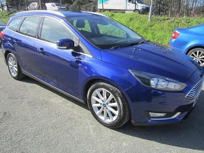 Used Ford Focus Titanium 2018 Blue Estate