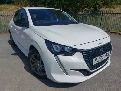 Used Peugeot 208 Active Premium 100 HP (73 kW) 2022 White Hatchback
