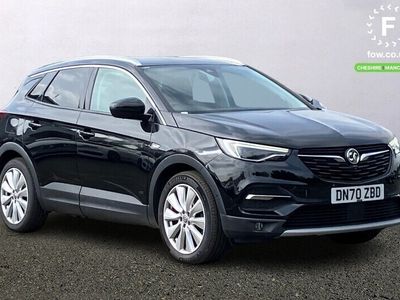 used Vauxhall Grandland X HATCHBACK 1.6 Hybrid4 300 Elite Nav 5dr Auto [Front camera system,Front and rear parking distance sensors,Front and rear park assist,Fixed panoramic glass roof panel with electrically operated sunblind,Electrically operated front and