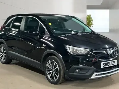 Used Vauxhall Crossland X Elite 83 HP (61 kW) 2019 Black SUV
