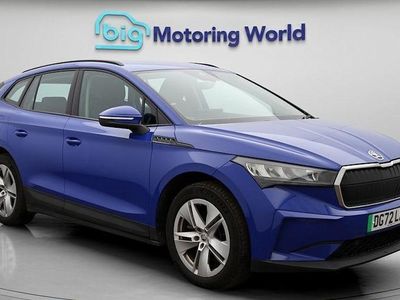 Used Skoda Enyaq iV ecoSuite 131 kW (179 HP) 2022 Blue SUV