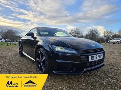 Used Audi TT Black Edition 180 HP (132 kW) 2018 Black Coupe