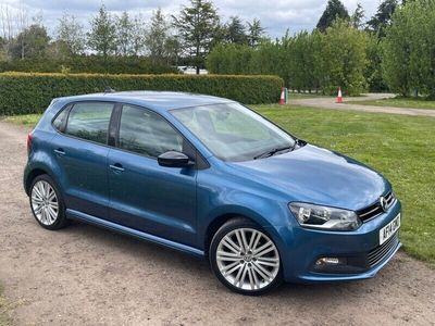 used VW Polo 1.4 BLUEGT 5d 140 BHP RARE CAR Full Service History Excellent Example