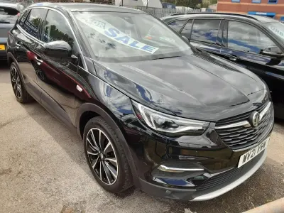 Used Vauxhall Grandland X Ultimate 130 HP (95 kW) 2021 Black SUV
