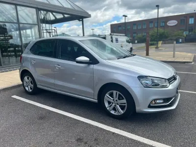 Used VW Polo Edition 90 HP (66 kW) 2017 Silver Hatchback
