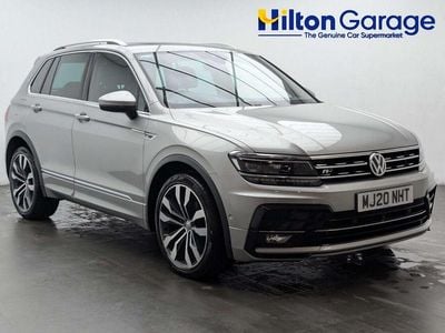 Used VW Tiguan R-line 150 HP (110 kW) 2020 Silver SUV