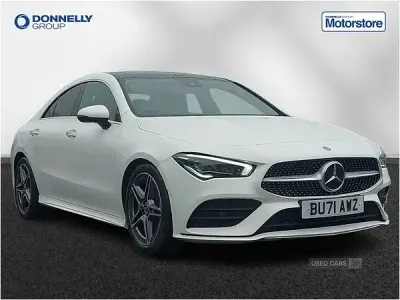 Usado Mercedes CLA180 AMG Line Premium Plus 136 HP (100 kW) 2021 Branco Sedan