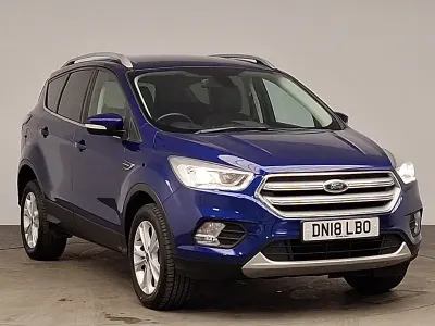 Usado Ford Kuga Titanium 120 CV (88 kW) 2018 Azul SUV