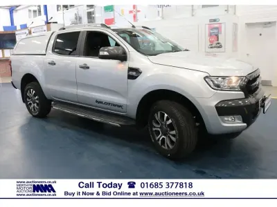 Used Ford Ranger Wildtrack 200 HP (147 kW) 2018 Silver Pickup