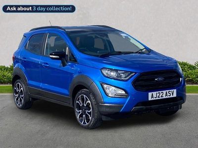 Used Ford Ecosport Active 125 HP (91 kW) 2022 Blue SUV