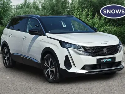 Used Peugeot 5008 GT 131 HP (96 kW) 2023 Pearlescent white SUV