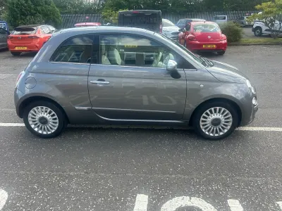 Used Fiat 500 Lounge 69 HP (50 kW) 2013 Grey Hatchback