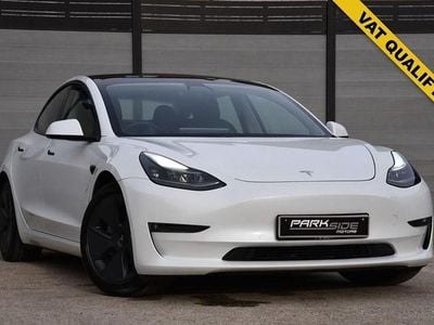 Used Tesla Model 3 Long Range AWD 366 kW (498 HP) 2021 White Sedan
