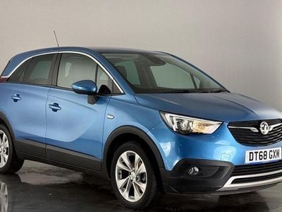 Used Vauxhall Crossland X S 131 HP (96 kW) 2019 Blue SUV