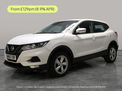 White Used 2019 Nissan Qashqai Acenta Premium SUV | £9,838 (Good price)