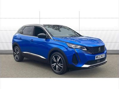 Second-hand Peugeot 3008 Premium 131 CP (96 kW) 2022 Albastru SUV