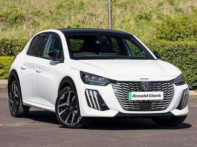 New Peugeot e-208 GTi 100 kW (136 HP) 2026 White Hatchback